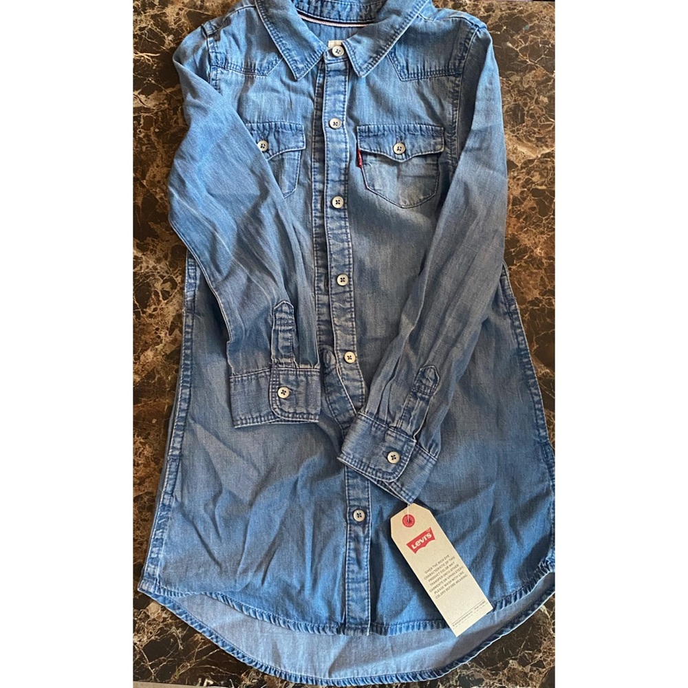 Toddler Girls Jean Dress